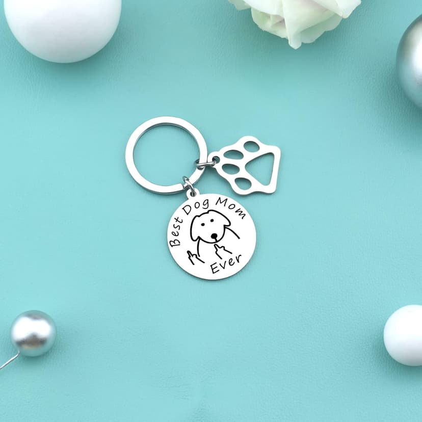 Dog Mom Gifts for Women Cat Mom Gifts for Women New Puppy Fur Baby Owners Cat Lover Mama Engraved