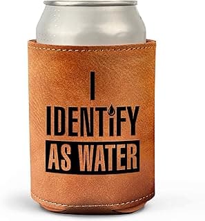 Gifts for Dad from Daughter, Son for Fathers Day - Dad Gifts, Men Gifts - Birthday Gifts for Men, Dad Birthday Gift, Birthday Gifts for Dad - Retirement Gifts for men, Leather Can Cooler for Mens 12Oz