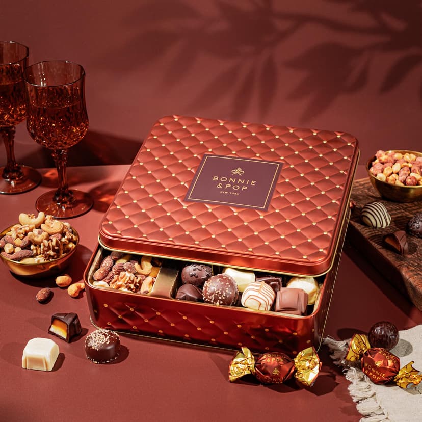 Broadway Basketeers Gift Basket – Gourmet Snack & Chocolate Food Gifts Christmas Holiday, Women, Men, Family, Thank You, Care Package for College & Teachers – Corporate Kosher