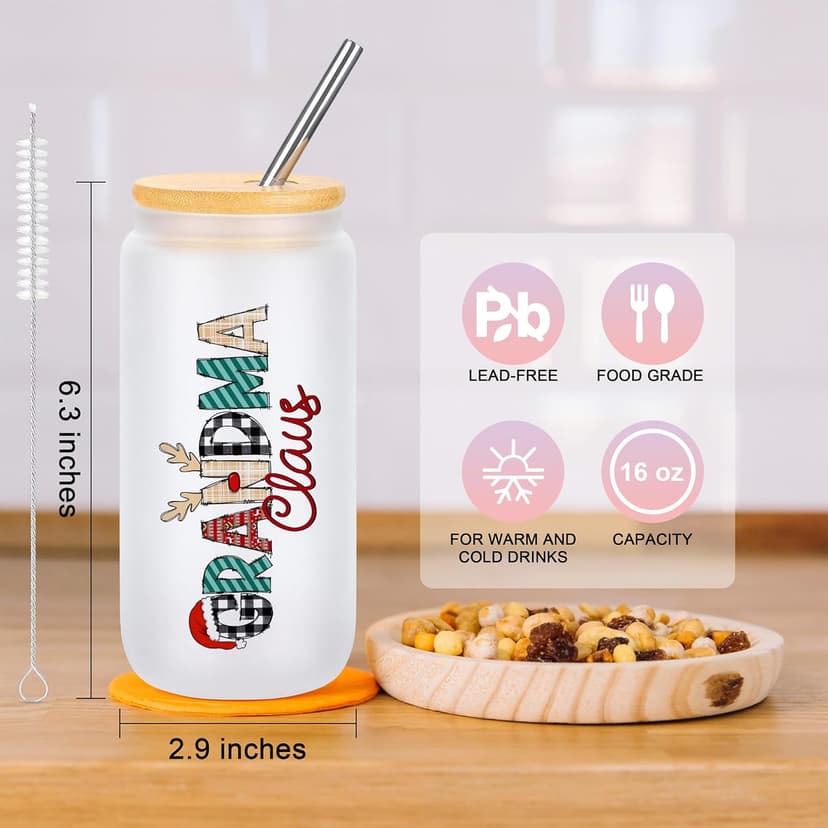 Grandma Christmas Ideas Gifts - Unique Gifts for Grandma - Basket Set of 5