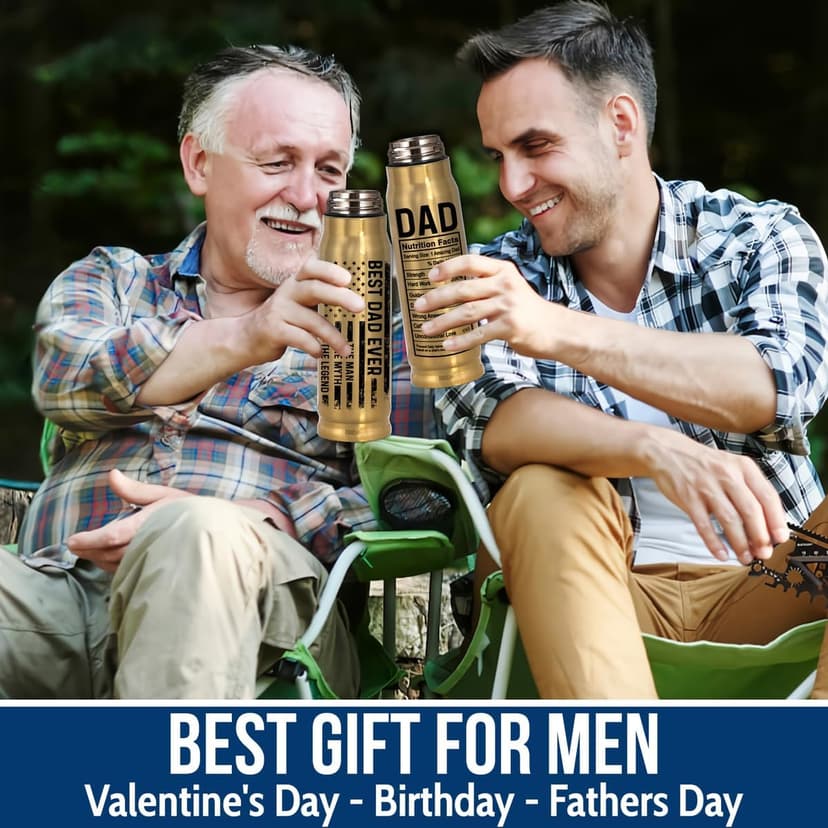 Gifts for Dad – Fathers Day, Birthday Gift, Best Dad Ever Gift for Fathers Day, 17oz American Flag Tumbler, Thoughtful Present from Daughter, Son, for Husband from Wife