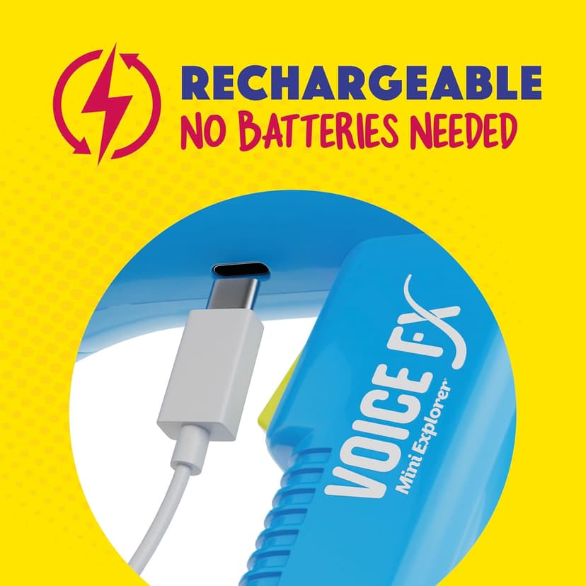 Voice Changer for Kids - Gifts for Kids - Voice Changing Device for Boys & Girls Ages 3-8+ Olds - Birthday Gifts for 3, 4, 5, 7, 8 Year Old Boy - Cool Outdoor Toys Gift Ideas for Kid, Toddler