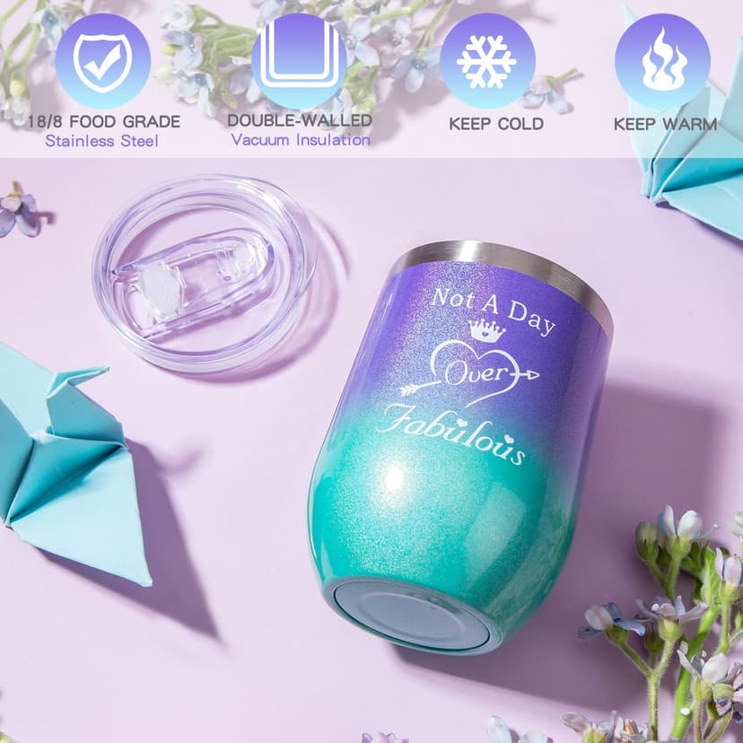 Birthday Gifts for Women,Gifts for Her Purple Gifts Basket for Women Lavender Relaxing Gift Set Self Care Package Unique Female Gift Ideas Birthday Presents Female Friendship Gifts