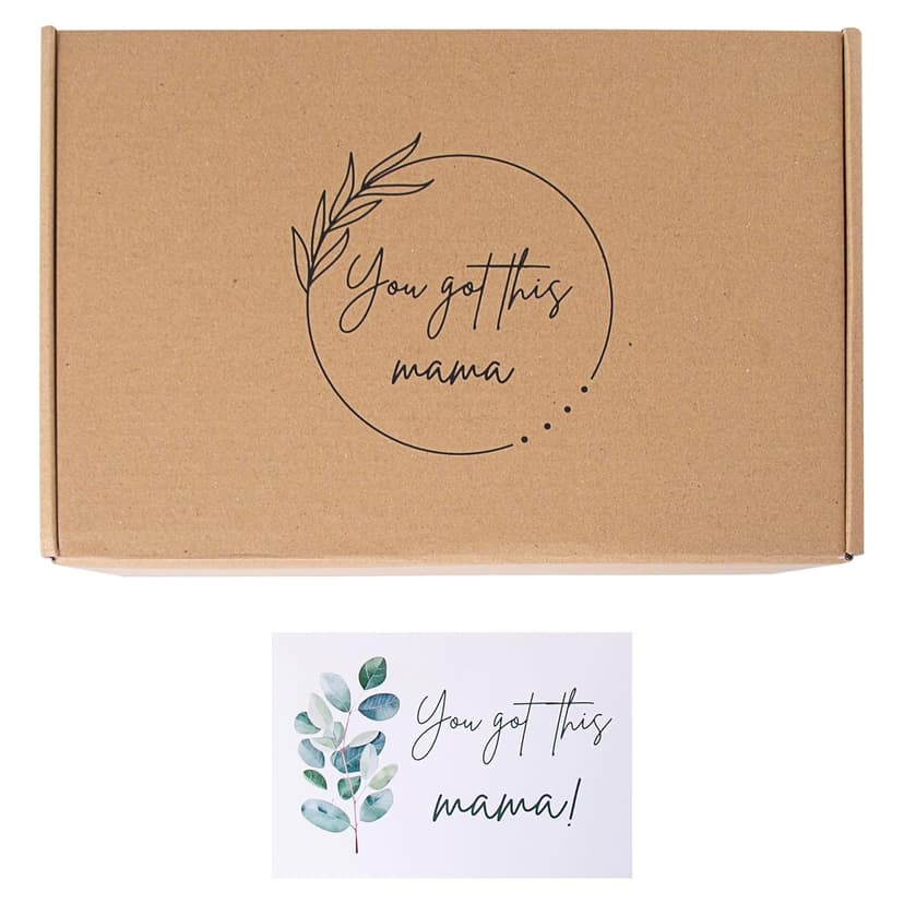 New Mom Care Package After Baby, 7pcs New Mom Gifts Set After Birth, Postpartum Gifts for Mom, After Birth Postpartum Essentials for Mom Kit, Pregnancy Gifts for First-Time Moms, Expecting Mom