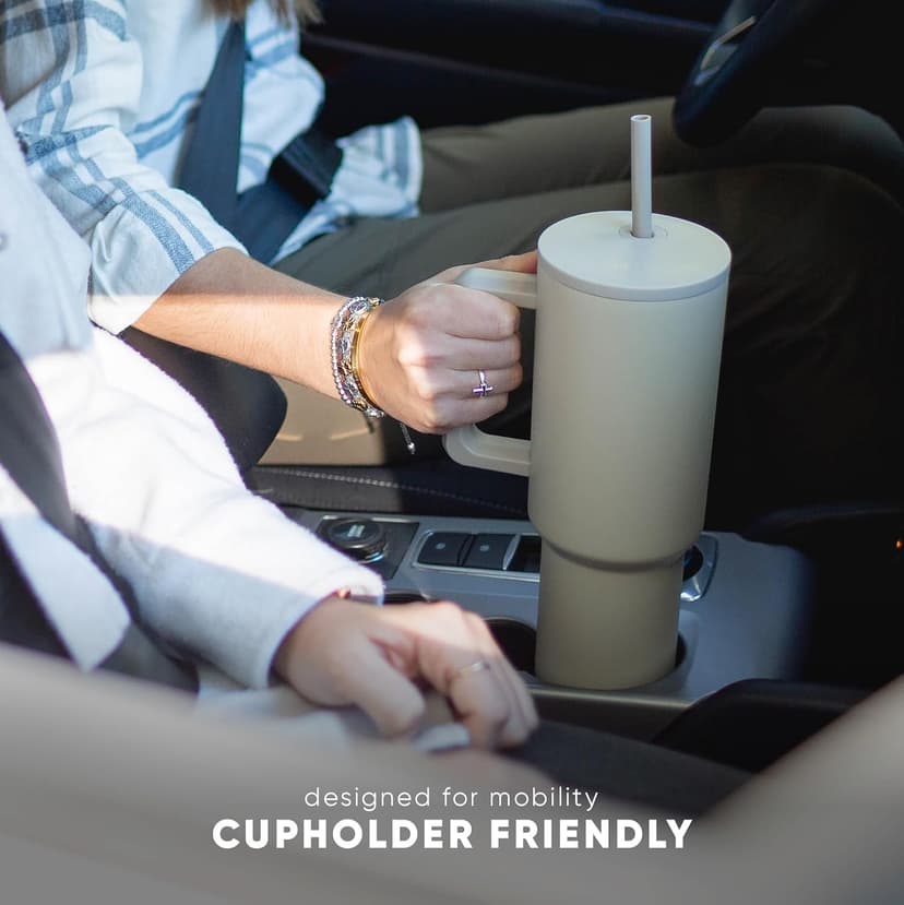 Simple Modern Disney 40 oz Tumbler with Handle and Straw Lid | Insulated Reusable Stainless Steel Water Bottle Travel Mug | Gifts for Women Men Him Her | Trek Collection | 40oz | Iconic Mickey