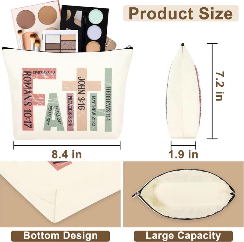 Christian Religious Gifts for Women Faith, Christmas Easter Valentines Mothers Day Unique Gifts for Christian Women Mom Daughter Sister Aunt Teacher Best Friend Grandma