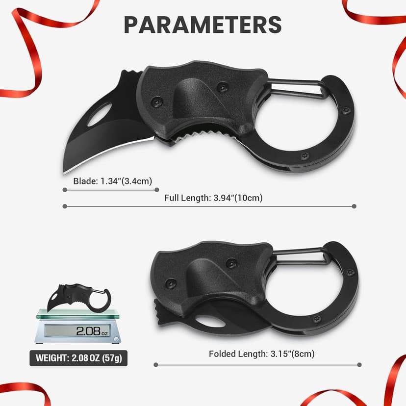 Small Pocket Knife Fathers Day Dad Gifts for Men from Daughter Wife Son, EDC Knives Birthday & Christmas Gifts for Him, Mens Stocking Stuffers Gifts Idea for Boyfriend Husband Grandpa