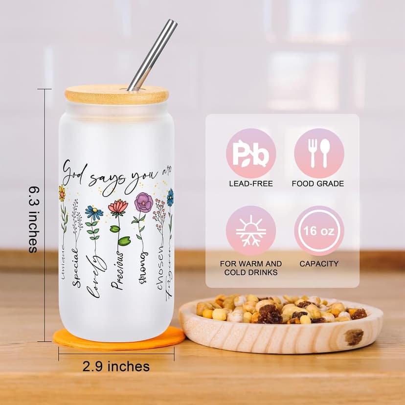 Christian Gifts for Women, Religious Faith Based Present, Best Friend Sister Mom Birthday Friendship Gifts for Women, Christmas Mothers Day Easter Thanksgiving Ideas Present