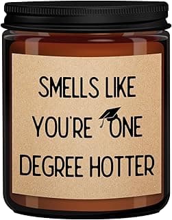 Graduation Gifts for Her/Him High School Seniors Class Of 2025 Nursing Grad Masters Degree 8th Grade College Graduation Gifts for Women Funny Congratulations Gift Candle for Sister Son Daughter Friend