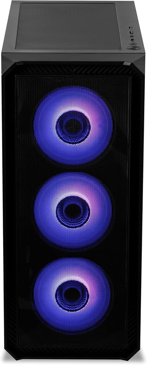 YEYIAN Tanto Gaming PC - Intel i5 13400F 2.50 GHz, RTX 4060 8GB Desktop Computer, 1TB NVMe SSD, 16GB DDR5 RAM, 650W PSU, Intel B760, Win 11 Home Prebuilt Tower PC, WiFi Ready