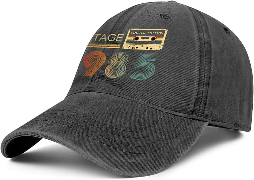 40th Birthday Gifts Women Men 1985 Hats Vintage 1985 Baseball Cap 40th Birthday Gifts for 40 Year Old Father Mothers Day
