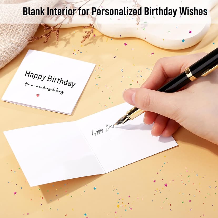 Cross Bracelet for Men - Cool 10th 13th 16th 18th 21st 30th 40th 50th 60th 70th 80th Birthday Gifts for Him, Husband, Dad, Son, Grandson, Brother...