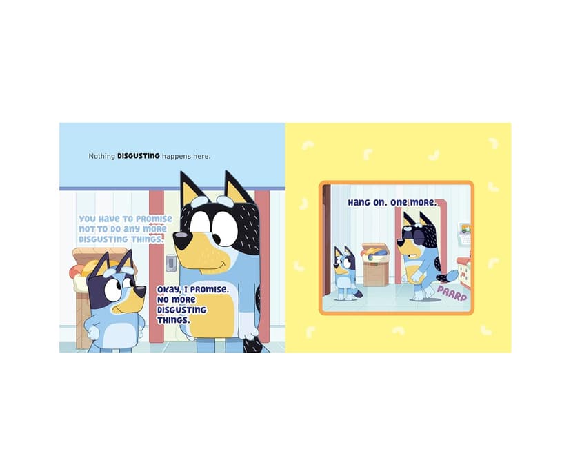 Bluey and Bingo's Book of Scary Things: A Lift-the-Flap Book