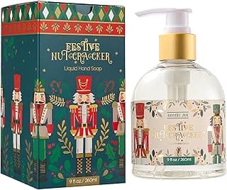 ROMIIE ZOI Christmas Liquid Hand Soap with Gift Box - The Nutcracker, Infused with the Nutcracker Aroma - 260ml/ 9 fl.oz