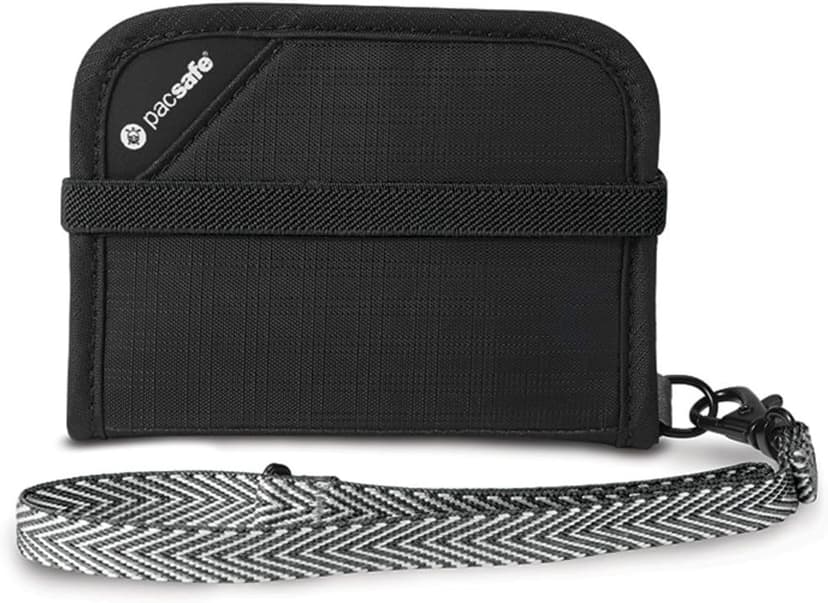 Pacsafe Rfidsafe V50 Anti-theft Blocking Compact Travel Wallet, Black