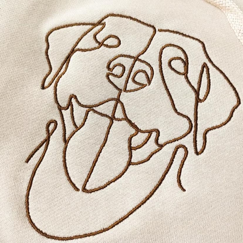 Custom Pet Embroidered Sweatshirt, Custom Dog Face Embroidered Sweatshirt, Dog Mom Sweater,Cat Sweater, Unique Gifts For Pet Lovers, Personalized Gift For Mom