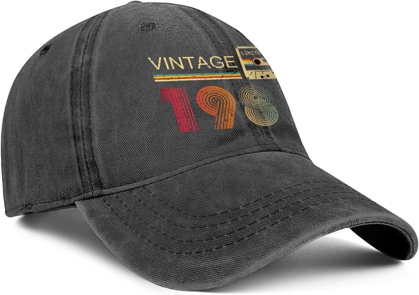 40th Birthday Gifts Women Men 1985 Hats Vintage 1985 Baseball Cap 40th Birthday Gifts for 40 Year Old Father Mothers Day
