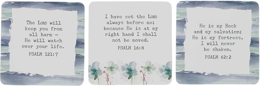 Christian Art Gifts Scripture Prayer Cards In Tin | Grace Notes For Today – 50 Double Sided Cards | Bible Verse Encouraging Gift for Women