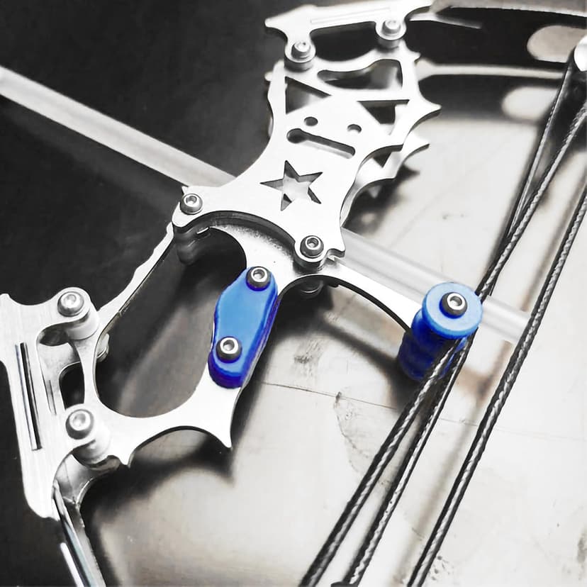 TIETHEKNOT Archery Bow Set Left and Right Hand Compound Bow Hunting Bow Metal Material Catapult RH/LH for Practice Archery