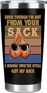 Bonus Dad Gifts - Funny Step Dad Gifts From Daughter, Son, Kids for Christmas Father's Day, Birthday - Best Bonus Dads Travel Coffee Mug 20 oz Tumbler