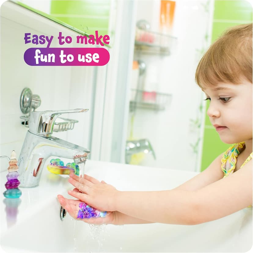 Dan&Darci Unicorn Soap Making Kit - Girls Crafts DIY Project Age 6+ Year Old Kids - Unicorn Girl Gifts - Science STEM Activity Teenage Gift - Make Your Own Soap Kits - Craft Toys Ages 6 7 8 9 10 11 12