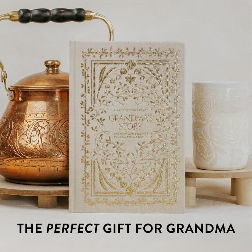Grandma's Story: A Memory and Keepsake Journal for My Family (Heirloom Story Books and Guided Journals)