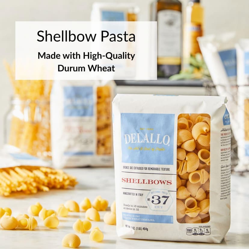 DeLallo Deluxe Italian Gift Basket, Includes Full-Size Pasta, Imported Olive Oil, Biscotti, Aged Balsamic, FocacciaToasts, Gourmet Gift Baskets for Adults, Perfect Holiday Food Gift Basket for Christmas