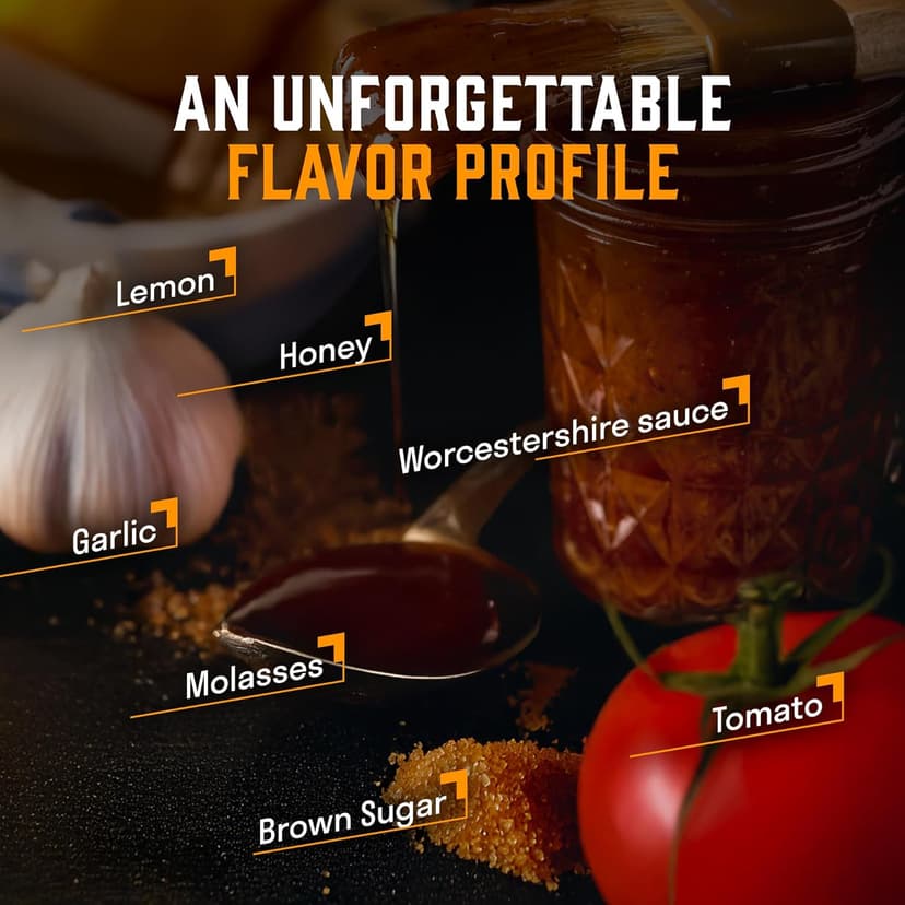 Hey Grill Hey | Texas BBQ Sauce | Brisket Sauce | BBQ Glaze | Beef Marinade | Grilling Essentials | Texas Style