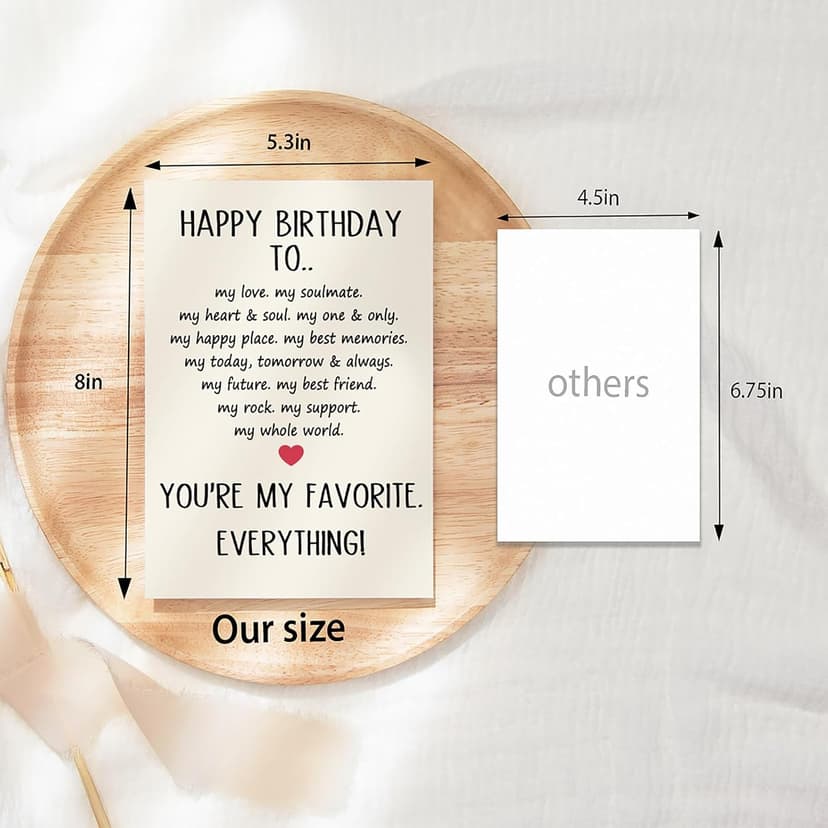 Funny Birthday Cards for Men，Unique Birthday Card Gifts for Husband Boyfriend，Happy Birthday Decorations for Him