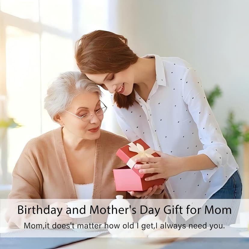 Mom Birthday Gifts,Mom Gifts from Daughters,5.5'' Mother and Daughter Figurine,Meaningful Gift for Mama on Birthday and Mother's Day (Mom Gifts)