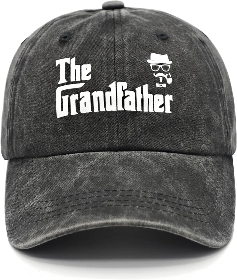 Gifts for Grandfather, Grandpa Hat, Grandfather Father Day Christmas Birthday Gift Ideas, Adjustable Baseball Cap