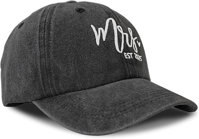 Mr and Mrs Hats for Wedding Gifts, Engagement Anniversary Honeymoon Gifts for Newlyweds Couples Baseball Cap