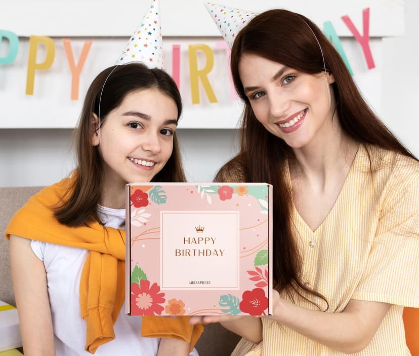 Sweet 16 Gifts for Girls - 16 Year Old Girl Gifts - Happy 16th Birthday Party Decorations for Girls Pink - 11 Pieces Unique Sweet Sixteen Gift for Teen Girl, Daughter, Niece, Granddaughter