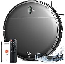 Robot Vacuum and Mop Combo, 2 in 1 Robotic Vacuum Cleaner with Schedule, App/Alexa/Voice Control, Slim 2.87", Self-Charging, 2300 Pa Suction & Long Runtime, Ideal for Hard Floor, Pet Hair, Carpet