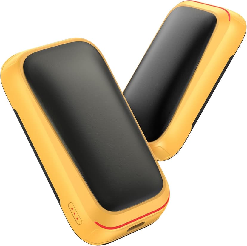 Gaiatop Electric Hand Warmers Rechargeable, Magnetic Pocket Hand Warmer 2-Pack, 3s Fast Heating, Fits in Gloves, for Winter Sports, Hunting Accessories, Stocking Stuffers Gifts for Men Women