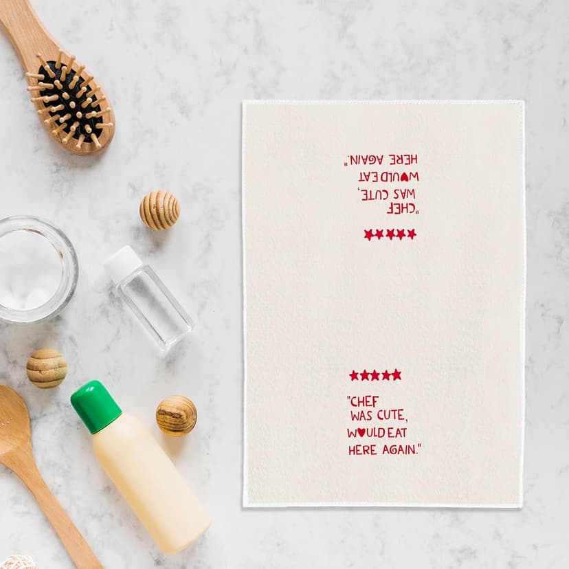 Chef Gifts Kitchen Towels - Cute Hostess Gifts, Decorative Kitchen Towels, 1624 Inches