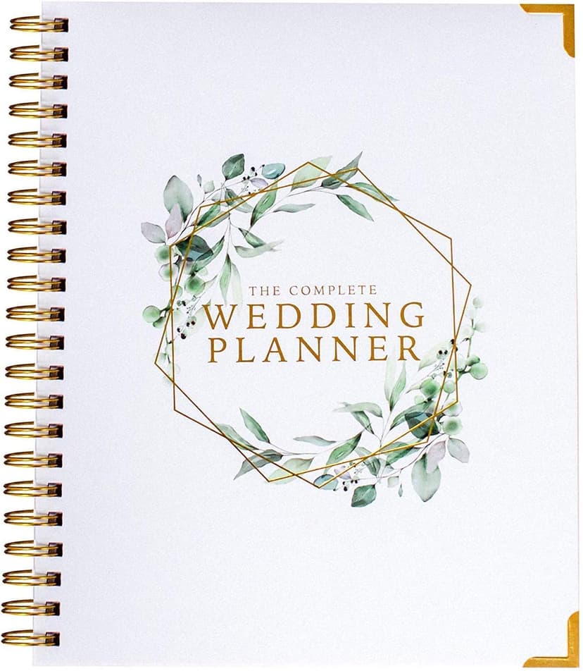 Your Perfect Day Wedding Planner Book and Organizer - Wedding Planner Book - Bridal Planning Binder with Countdown Calendar - Bride Gifts - (FLORAL)