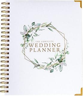Your Perfect Day Wedding Planner Book and Organizer - Wedding Planner Book - Bridal Planning Binder with Countdown Calendar - Bride Gifts - (FLORAL)