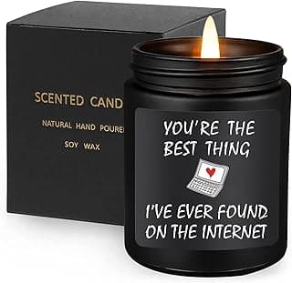 UDIKEFO Funny Gifts for Men, Gifts for Him, Christmas Gifts for Boyfriend Men, Anniversary Romantic Gifts for Him Boyfriend Husband,Candles Gifts for Men, Long Burning & Highly Scented