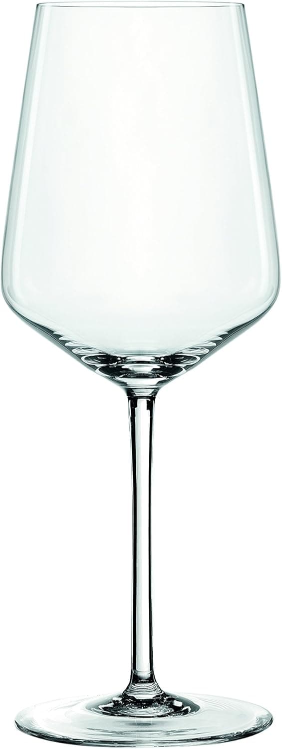 Spiegelau Style Crystal White Wine Glasses Gift Set, Elegant Stemmed Wine Glasses, Stylish Glassware for Dinner Party, Home Bar, Wedding Gifts, Birthday Gifts, Hosting Essentials, 15.5 oz, Set of 4