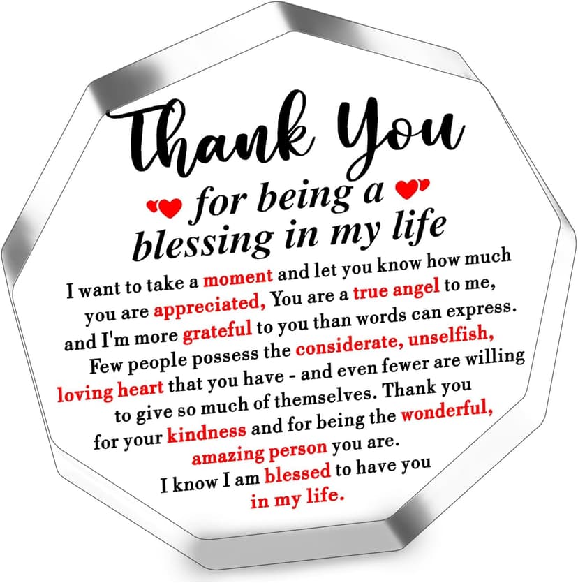 Thank You Gifts for Coworkers Women Man Mentor Gifts for Women Appreciation Gift for Friends Bestie Thank You Plaque Home Office Decor Coworker Leaving Gift