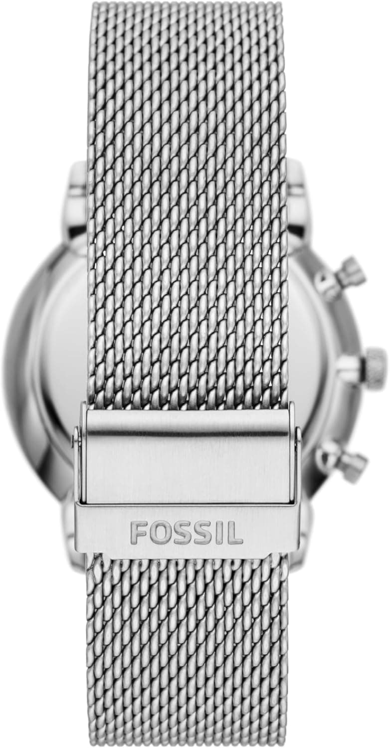 Fossil Men's Neutra Quartz Stainless Steel and Leather Chronograph Watch