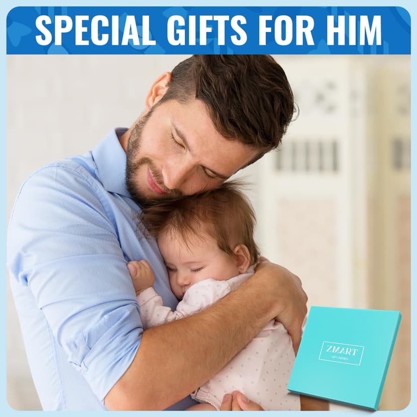 Zmart Gift Idea For Him - Funny Gifts For New Dad Brother Father In Law, In Law Socks