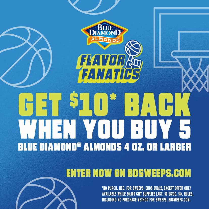 Blue Diamond Almonds, Peppermint Cocoa Holiday Snack Nuts, 6 Oz(Pack of 1),Resealable Can