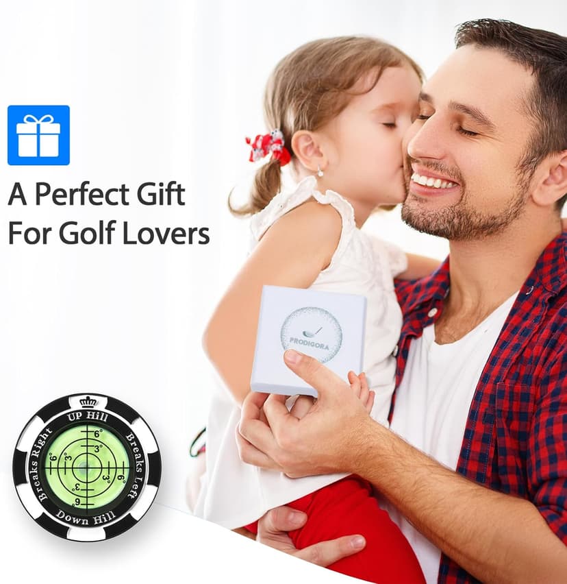 SlopeMaster ProGreen Reader - Golf Ball Marker with High Precision Green Reading Aid Golf Accessories for Men Women