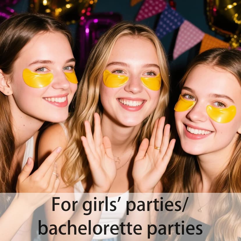 30 Pairs Lip Mask & Eye Mask, 24K Gold Crystal Gel Collagen Eye Patches, Bachelorette Party Favors, Bachelorette Party Accessories, Party Favors Adults, Bridesmaid Gifts, Bulk Gifts, Mini Gifts