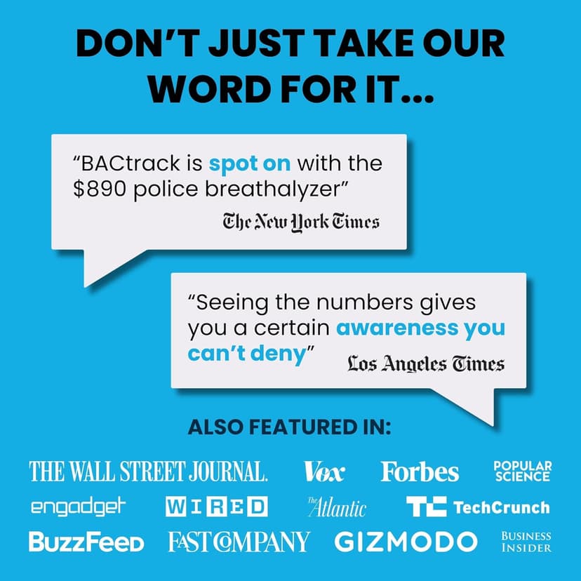 BACtrack Go Keychain Breathalyzer (Black) | Ultra-Portable Pocket Keyring Alcohol Tester for Personal Use