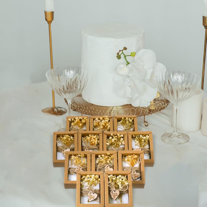 Demissle 30 Pcs Mini Scented Soap Wedding Party Favors Gifts Baby Shower Bridal Shower Handmade Natural Soap Favors for Guests in Bulk for Wedding Souvenirs Engagement Party(White)