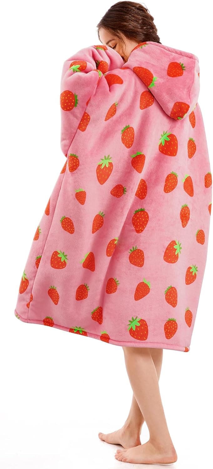 Narecte Kids Hoodie Blanket Year Old Girl Birthday Gifts for Kids Toddler Wearable Blanket Hoodie Oversized Hoodie Ideas