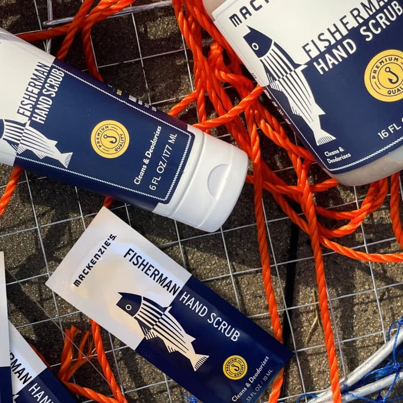 MacKenzie's Fisherman Hand Scrub - Holiday Gifts for Men - Holiday Gifts for Fisherman - Holiday Gifts for Cooks - Holiday Gifts for Gardeners - Stocking Stuffer for Men - Cleansing & Deodorizing